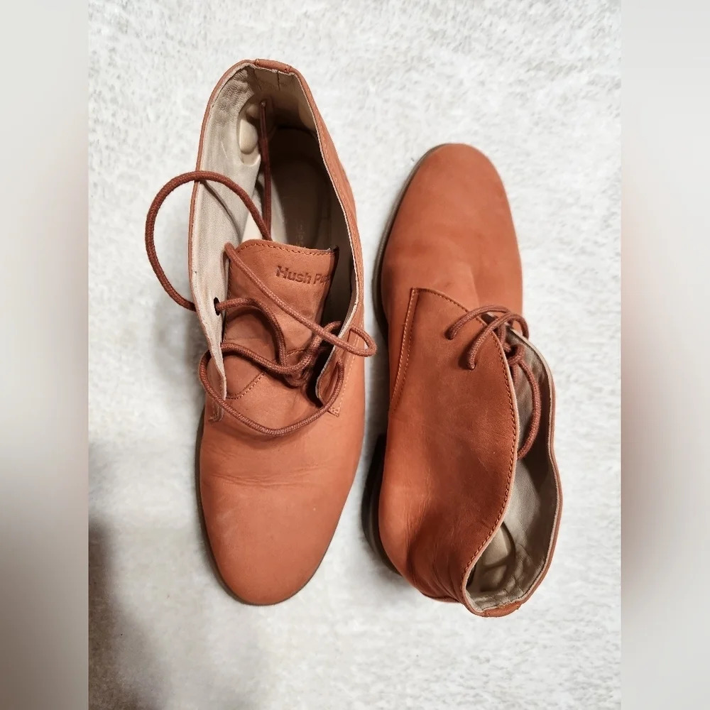 🌴Hush Puppies Bounce Bailey Chukka 2 Ginger Spice Boots EUC - Picture 3 of 12